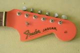 Fiesta Red Fender Jaguar Headstock
