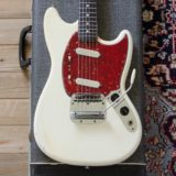 Vintage White Fender Mustang