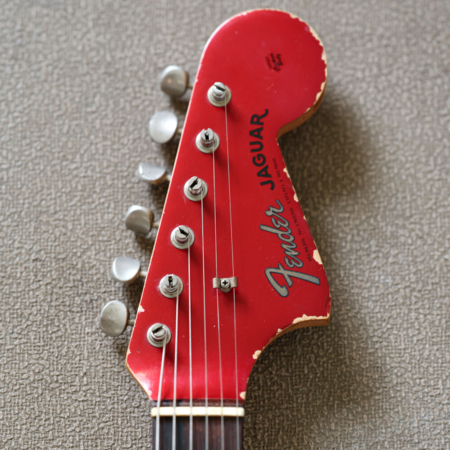 Candy Apple Red 1963 Fender Jaguar