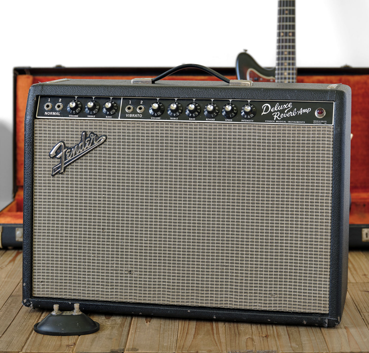 Vintage 1965 Fender Deluxe Reverb Amplifier